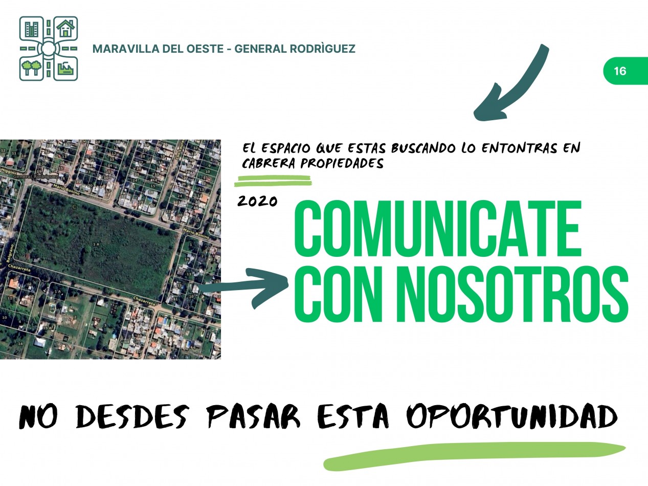 LOTE EN ALQUILER / FRACCION - 20.000 M2 - GENERAL RODRIGUEZ