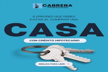 ERRORES QUE DEBES EVITAR AL COMPRAR UNA CASA